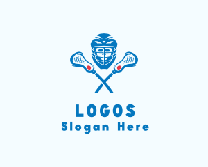 Lacrosse Sports Team Logo