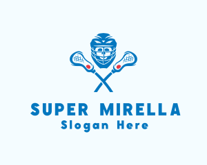 Lacrosse Sports Team Logo