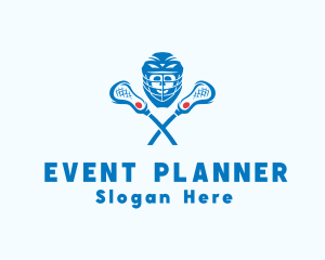 Player - Lacrosse Sports Team logo design