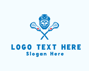 Player - Lacrosse Sports Team logo design