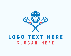 Team - Lacrosse Sports Team logo design