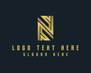 Letter N - Professional Agency Letter N logo design