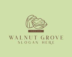 Walnut - Walnut Snack Seed logo design