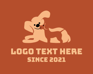 Cute - Cute Mother Dog logo design