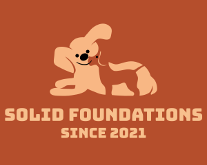 Veterinary Clinic - Cute Mother Dog logo design
