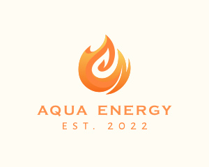 Flaming Hot Energy logo design