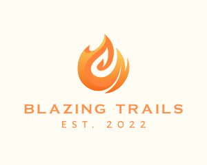 Wildfire - Flaming Hot Energy logo design