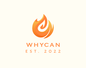 Spicy - Flaming Hot Energy logo design