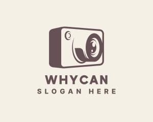 Photobooth Camera Lens Logo