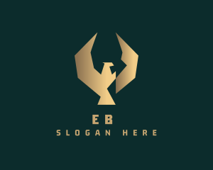 Gold - Golden Luxury Eagle logo design