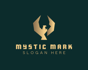 Sigil - Golden Luxury Eagle logo design