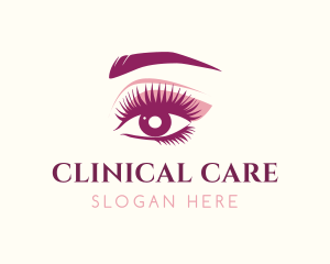 Eyelash Beauty Clinic logo design