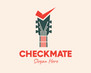 Guitar Soundcheck logo design