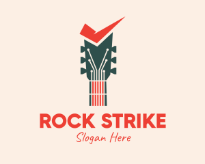 Guitar Soundcheck logo design