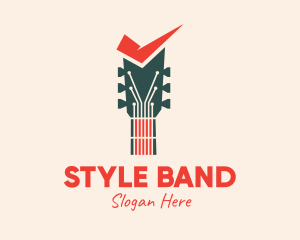 Guitar Soundcheck logo design