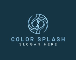 Wave Water Surfing logo design