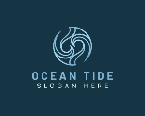 Tide - Wave Water Surfing logo design