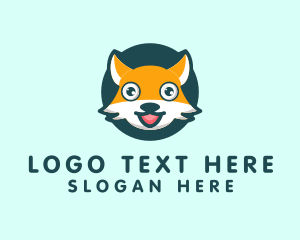 Kitten - Cute Feline Cat logo design