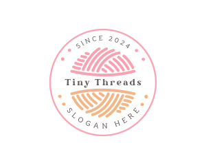 Yarn Crochet Knitting logo design