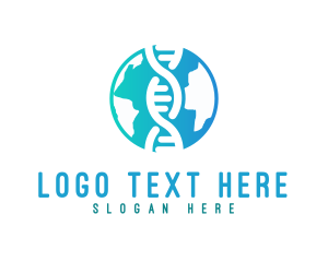 Institute - Global Genetic Lab logo design