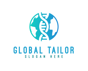 Global Genetic Lab logo design