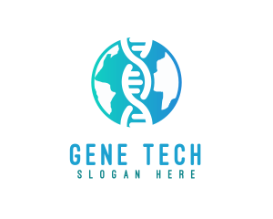 Genetics - Global Genetic Lab logo design