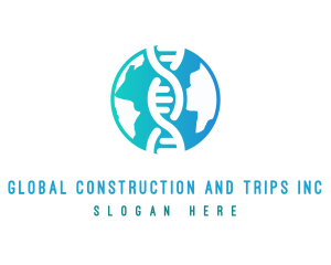 Global Genetic Lab logo design