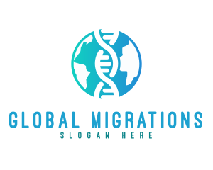 Global Genetic Lab logo design