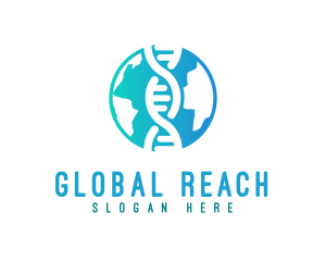 Global Genetic Lab logo design