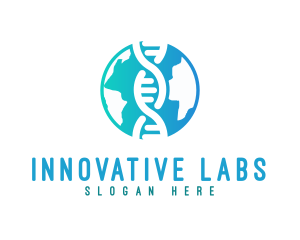 Global Genetic Lab logo design