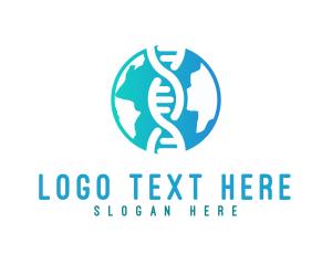 Dna - Global Genetic Lab logo design