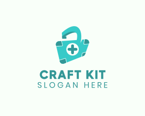 Kit - Modern First Aid Kit logo design