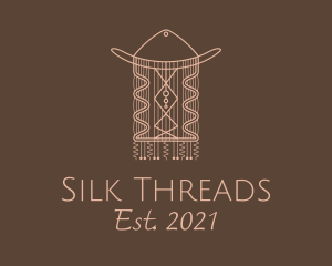 Tribal Woven Macrame logo design