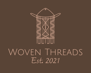 Tribal Woven Macrame logo design