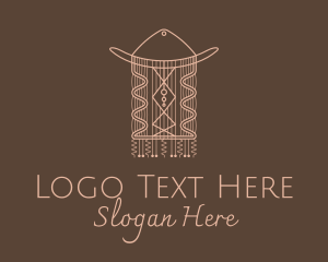 Tribal Woven Macrame Logo