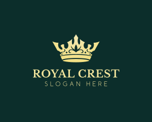 Majestic - Elegant Monarch Crown logo design