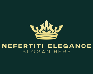 Elegant Monarch Crown logo design