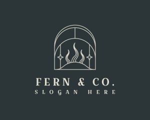 Fern - Aesthetic Window Plant logo design