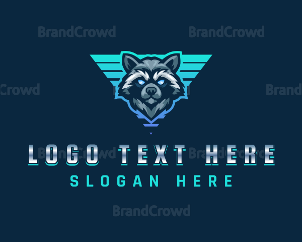 Raccoon Stream Gaming Logo