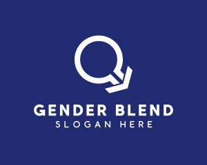 Gender - Modern Gender Symbol logo design