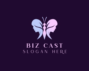Plastic Surgeon - Butterfly Woman Beauty logo design