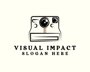 Image - Polaroid Camera Photography logo design