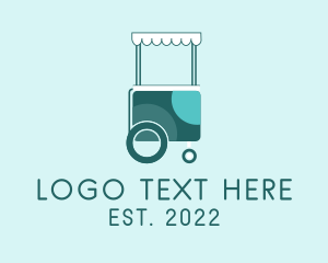 Vendor - Street Food Cart logo design