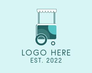 Street Food Cart  logo design