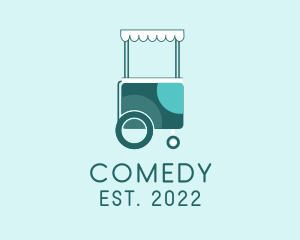 Gourmet - Street Food Cart logo design