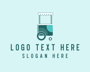 Gourmet - Street Food Cart logo design