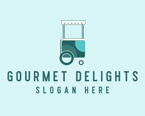 Street Food Cart  logo design