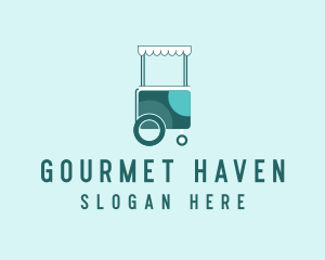 Street Food Cart  logo design