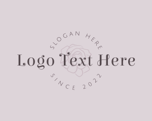 Whimsical Flower Startup Logo