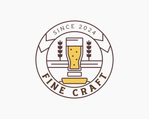 Beer Liquor Pub logo design